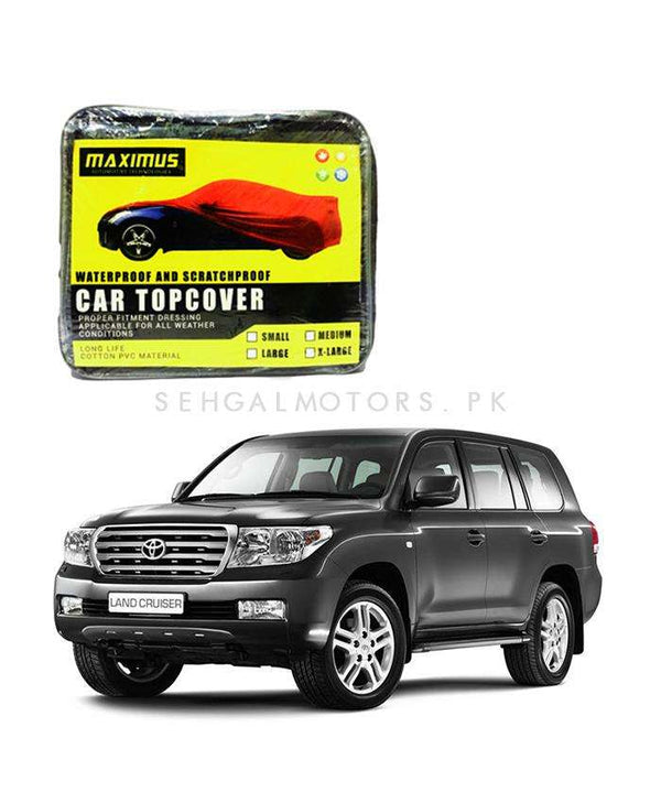 Toyota Land Cruiser Maximus Non Woven Scratchproof Waterproof Top Cover - Model 2007-2015