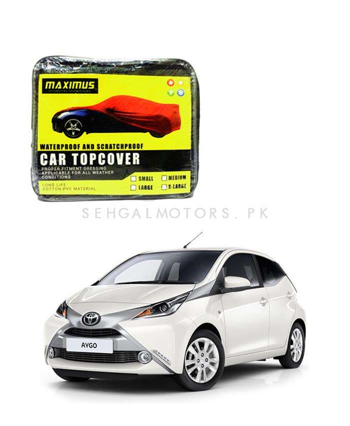 Toyota Aygo Maximus Non Woven Scratchproof Waterproof Top Cover - Model 2014-2017