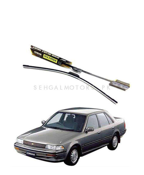 Toyota Corona Maximus Premium Silicone Wiper Blades - Model 1987-1992