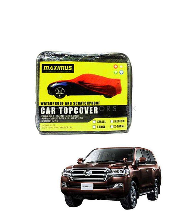 Toyota Land Cruiser Maximus Non Woven Scratchproof Waterproof Top Cover - Model 2015-2017