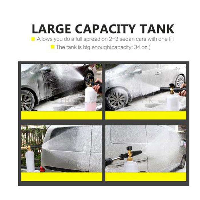 Car Wash Foam Cannon With Connector
