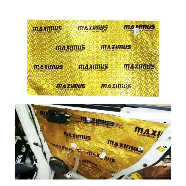 Maximus Sound Damping Deadening Sheet Gold - Each
