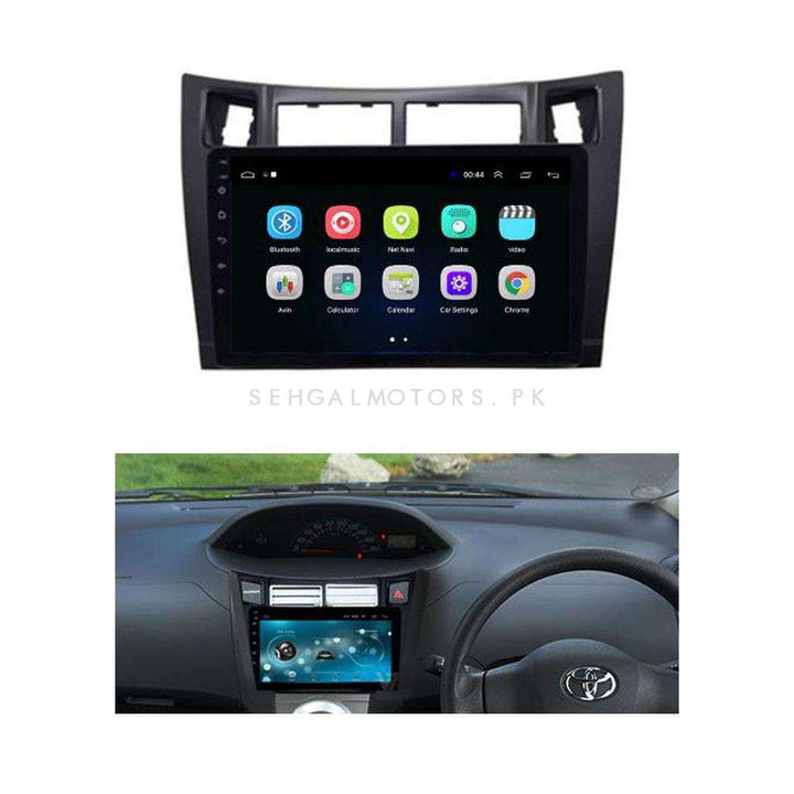 Toyota Vitz Android LCD Black 9 Inches - Model 2004-2011