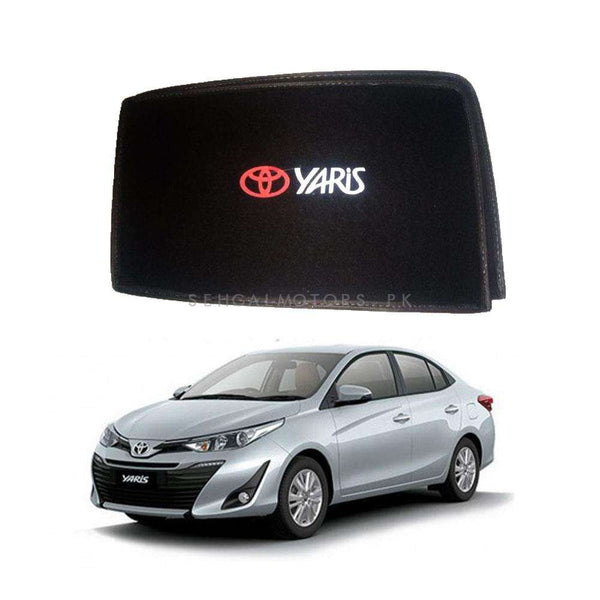 Toyota Yaris Foldable & Flexible Side Sunshade With Logo - Model 2020-2021
