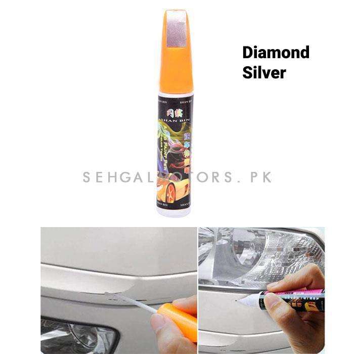 Scratch Filling Paint Color Pen Diamond Silver