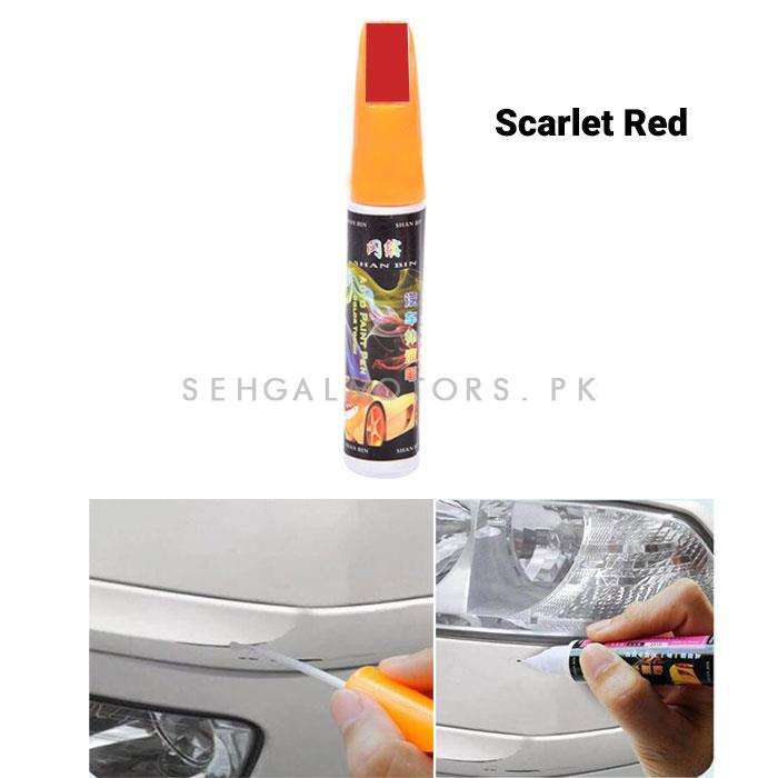 Scratch Filling Paint Color Pen Scarlet Red