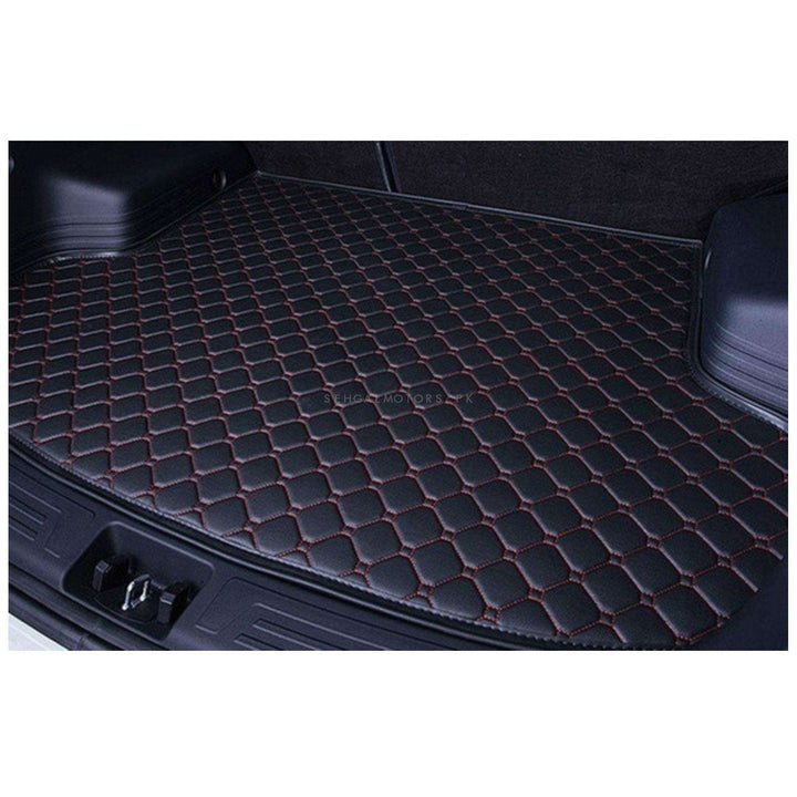 Suzuki Wagon R 7D Trunk Mat Mix Thread Black - Model 2014-2021