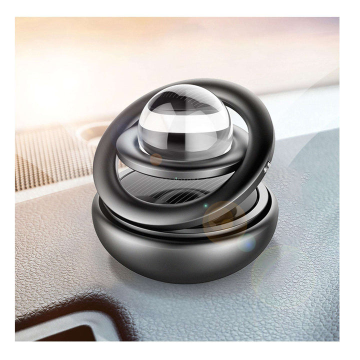 Double Ring Suspension Solar Car Perfume - Multi Color