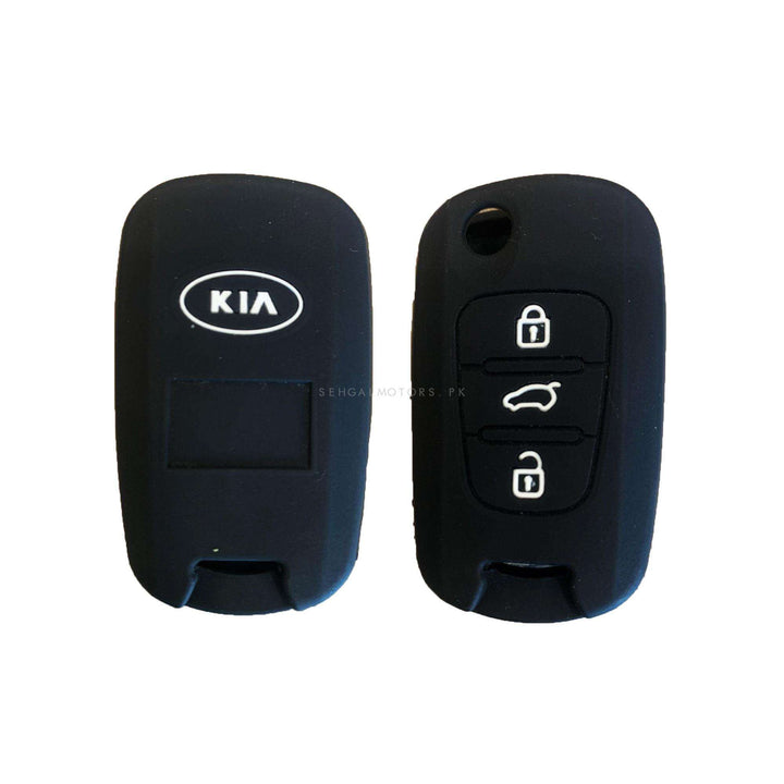 KIA Picanto Silicone PVC Key Cover 3 Button - Model 2019-2024