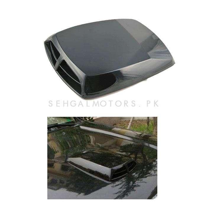 Air Flow For Car Hood Medium Size 703 - Automotive Universal Body Hood Decorative Air Vent | Car Air Inlet Cover SehgalMotors.pk