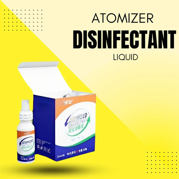 Atomizer Disinfectant Liquid For Sterilizing Surfaces and Car to Kill Coronavirus Covid19 - Disinfection Liquid SehgalMotors.pk