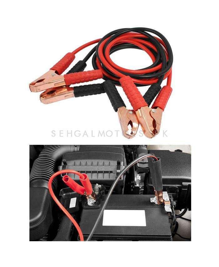 Battery Jump Start cables 1 Meter - Emergency Battery Booster Jump Starter SehgalMotors.pk