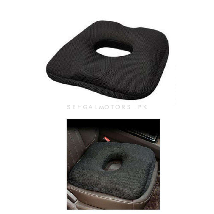 Car Back Care Summer Cool Seat Cushion - Black SehgalMotors.pk