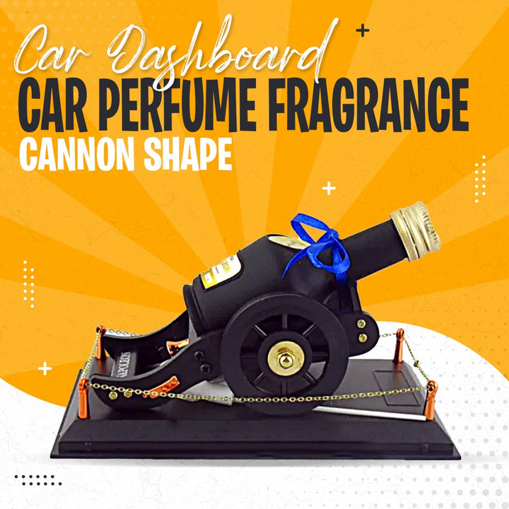 Car Dashboard Car Perfume Fragrance Cannon Shape - Car Perfume Fragrance Freshener Smell SehgalMotors.pk