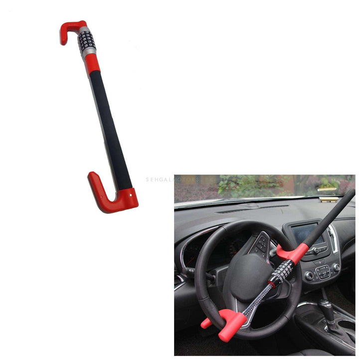 Car Security Anti Theft Password Protected Steering To Clutch Lock SehgalMotors.pk