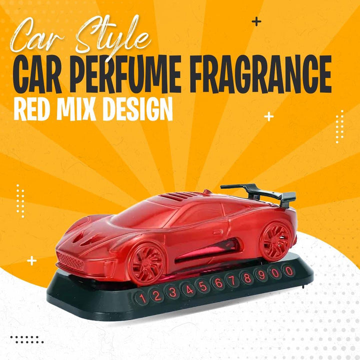 Car Style Car Perfume Fragrance Red Mix Design - Car Perfume | Fragrance | Air Freshener | Best Car Perfume SehgalMotors.pk