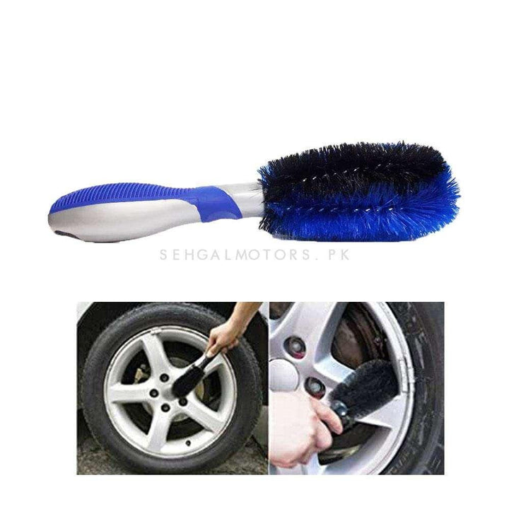 Car Wash Tire Cleaning Brush - Car Care | Car Cleaning Brush SehgalMotors.pk