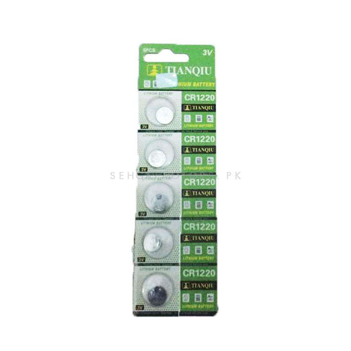 Coin Battery Cell CR1220 - Each Cell - Cell Coin Battery | Button Cell | Button Battery | Cell SehgalMotors.pk