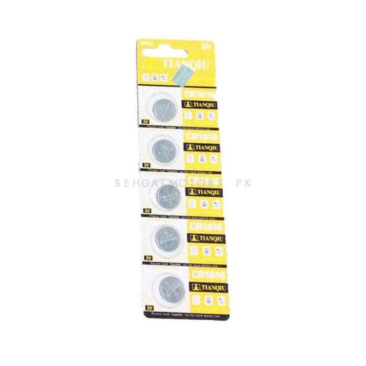 Coin Battery Cell CR1616 - Each Cell - Cell Coin Battery | Button Cell | Button Battery | Cell SehgalMotors.pk