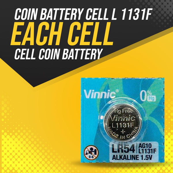 Coin Battery Cell L 1131F - Each Cell - Cell Coin Battery | Button Cell | Button Battery | Cell SehgalMotors.pk