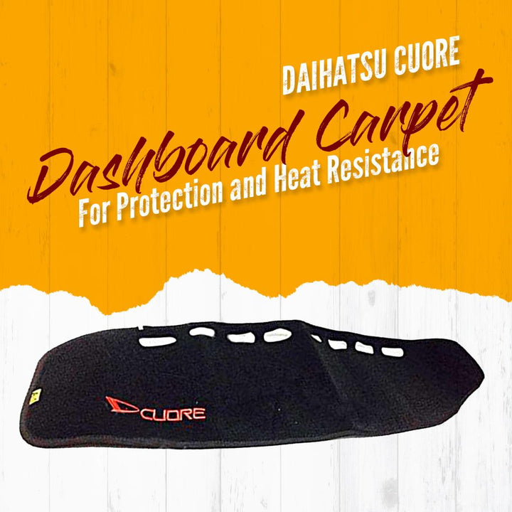 Daihatsu Cuore Dashboard Carpet For Protection and Heat Resistance SehgalMotors.pk