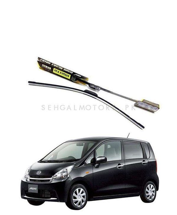 Daihatsu Move Maximus Premium Silicone Wiper Blades - Model 2011-2014 SehgalMotors.pk