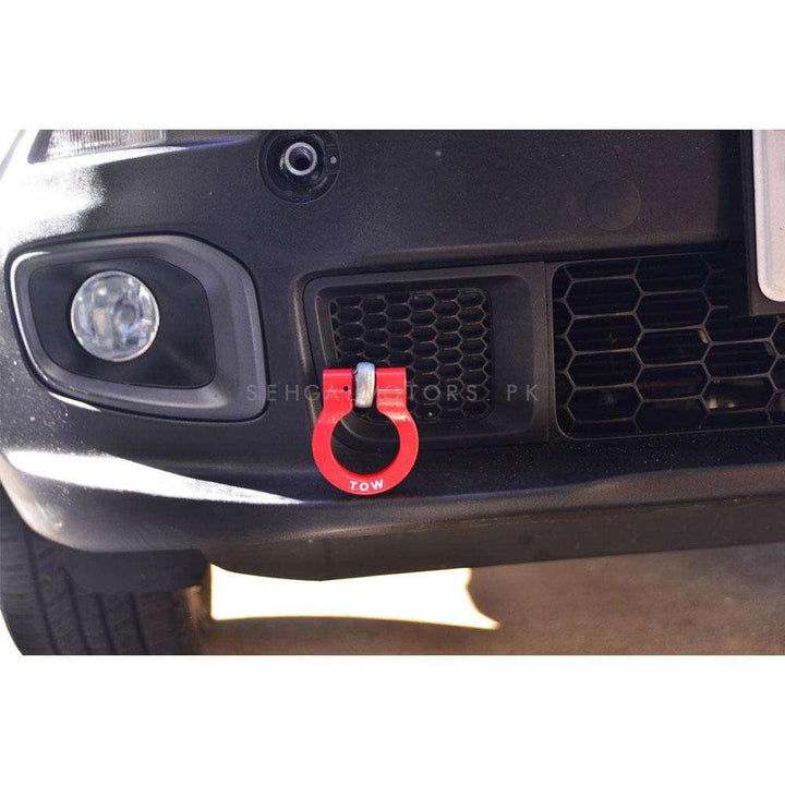 Dummy Towing Hook Red - Car Front Bumper Tow Hook | Towing Hook SehgalMotors.pk
