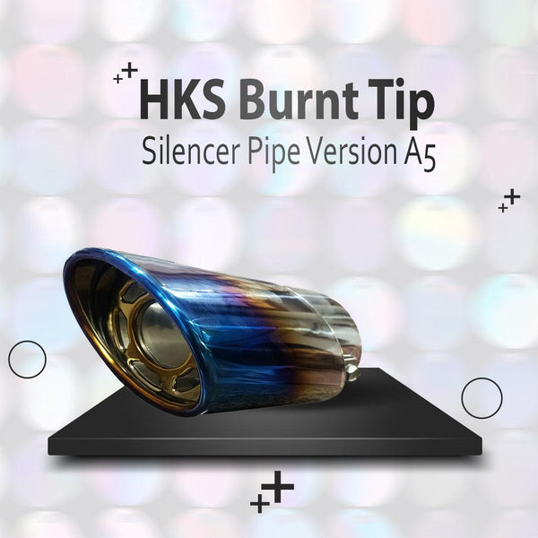 HKS Burnt Tip Silencer Pipe Version A5 SehgalMotors.pk