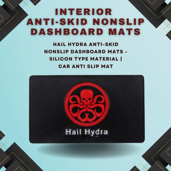 Hail Hydra Anti-Skid Nonslip Dashboard Mats - Silicon Type Material | Car Anti Slip Mat SehgalMotors.pk
