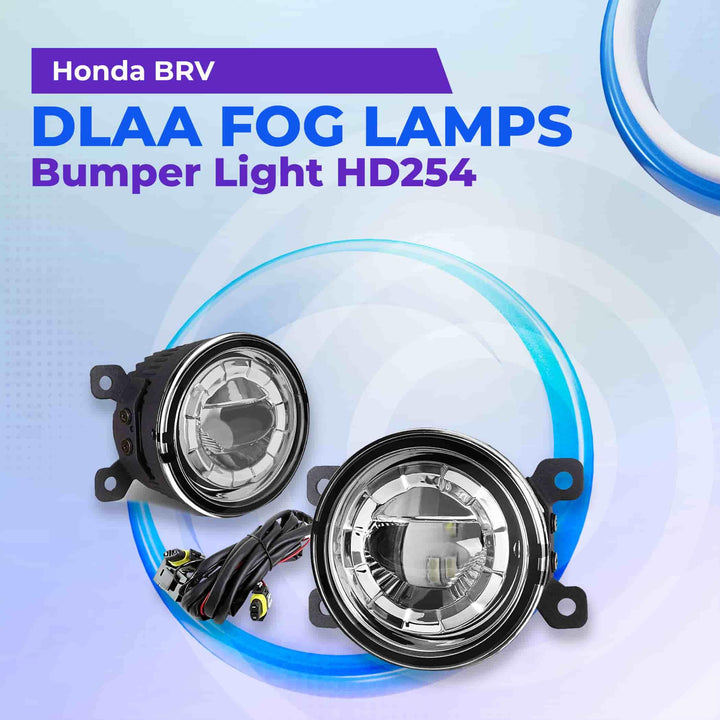 Honda BRV DLAA Fog Lamps Bumper Light HD254 - Model 2017-2019 SehgalMotors.pk