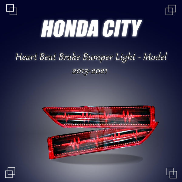 Honda City Heart Beat Brake Bumper Light - Model 2015-2021 SehgalMotors.pk
