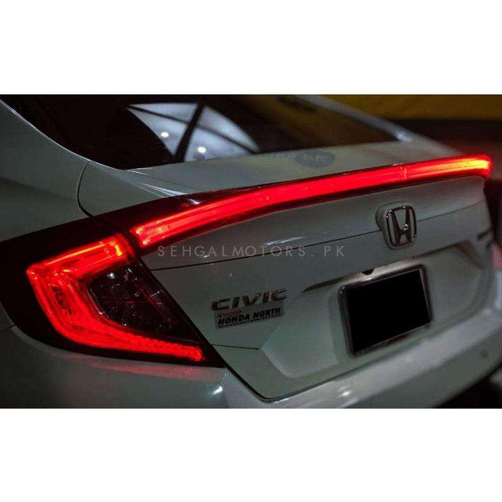 Honda Civic Complete LED Spoiler - Model 2016-2021 SehgalMotors.pk