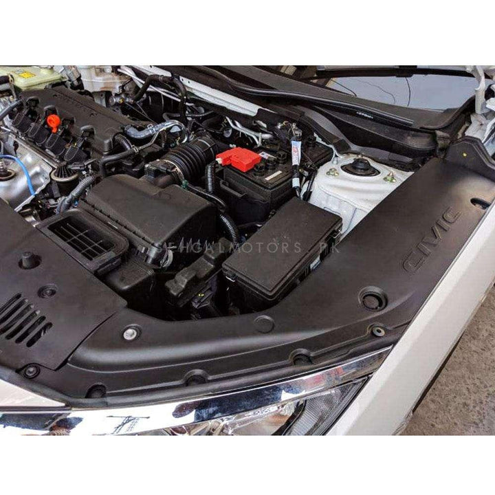 Honda Civic Fender Insulator Plastic Covers For Engine Black - Model 2016-2021 SehgalMotors.pk
