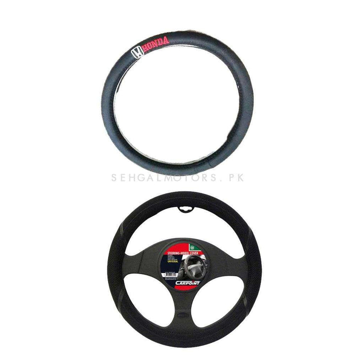 Honda Special Steering Cover With Logo - Long Life | Best Steering Cover SehgalMotors.pk
