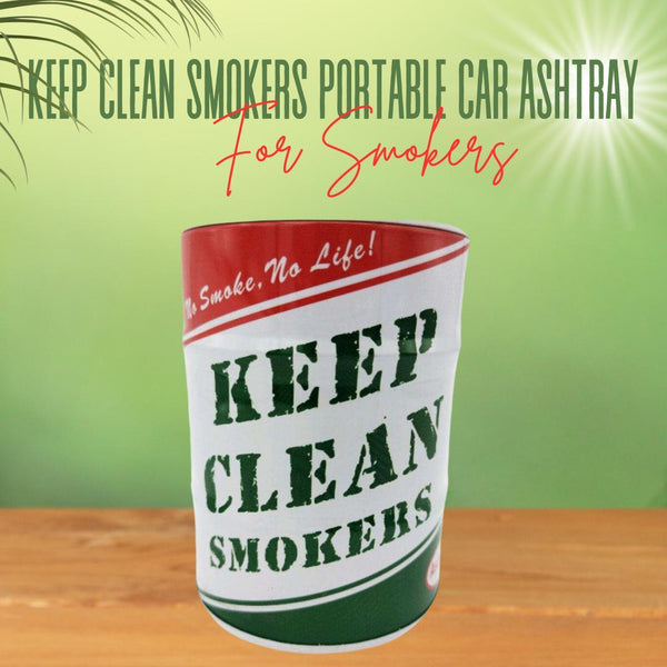 Keep Clean Smokers Portable Car Ashtray For Smokers SehgalMotors.pk