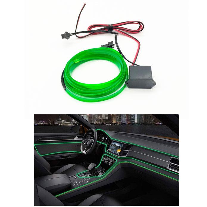 Maximus EL Glow Wire For Interior / Dashboard LED Light 2Meters (6ft) - Green SehgalMotors.pk