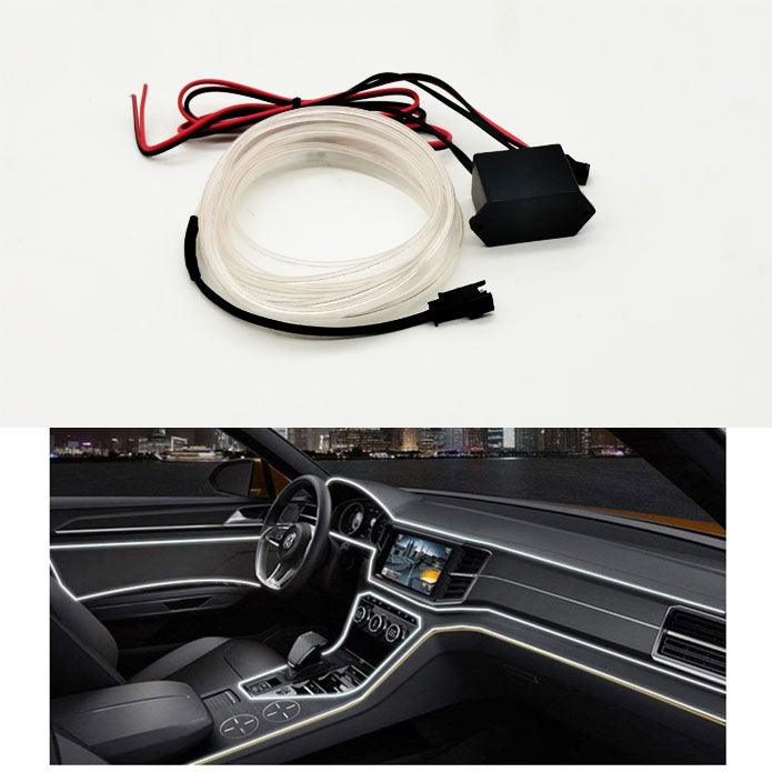 Maximus EL Glow Wire For Interior / Dashboard LED Light 2Meters (6ft) - White SehgalMotors.pk