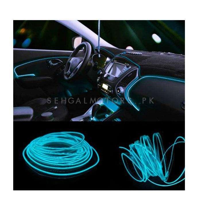 Maximus EL Glow Wire for Interior / Dashboard LED Light 2Meters (6ft) - Ice Blue SehgalMotors.pk