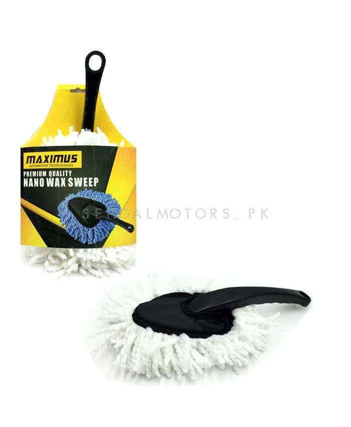Maximus Premium Nano Wax Sweep Multi - MX-NWS001 - Car Cleaner Brush | Dust Cleaner | Duster | Car Care Gadget | Microfiber Wet & Dry Use Duster SehgalMotors.pk