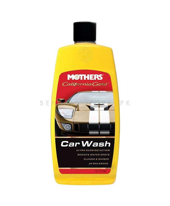Mothers California Gold Car Wash - 100 ML - Car Glossy Shampoo Cleaning Agent SehgalMotors.pk