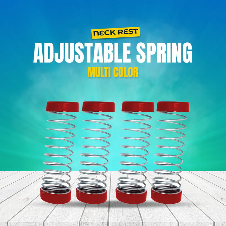 Neck Rest adjustable Spring Multi Color SehgalMotors.pk