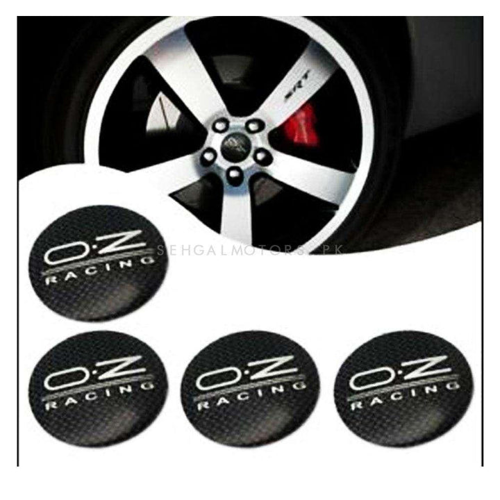 OZ Racing Wheel Cap Logo - 4 Pieces - Center Hub Badge SehgalMotors.pk