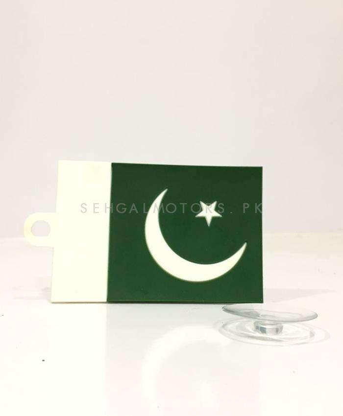 Pakistan Flag PVC Hanging Tag For Windscreen SehgalMotors.pk
