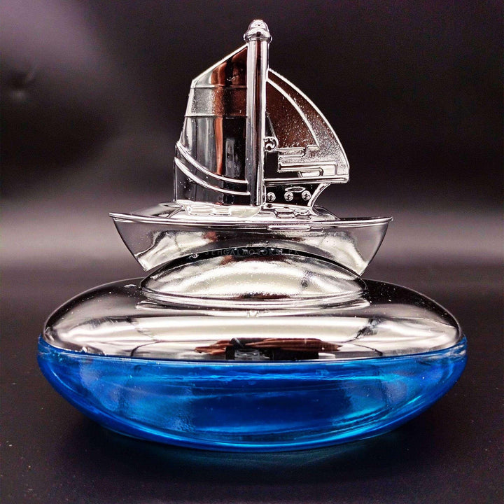 Pirate Ship Sculpture Dashboard Car Perfume Fragrance - Chrome SehgalMotors.pk