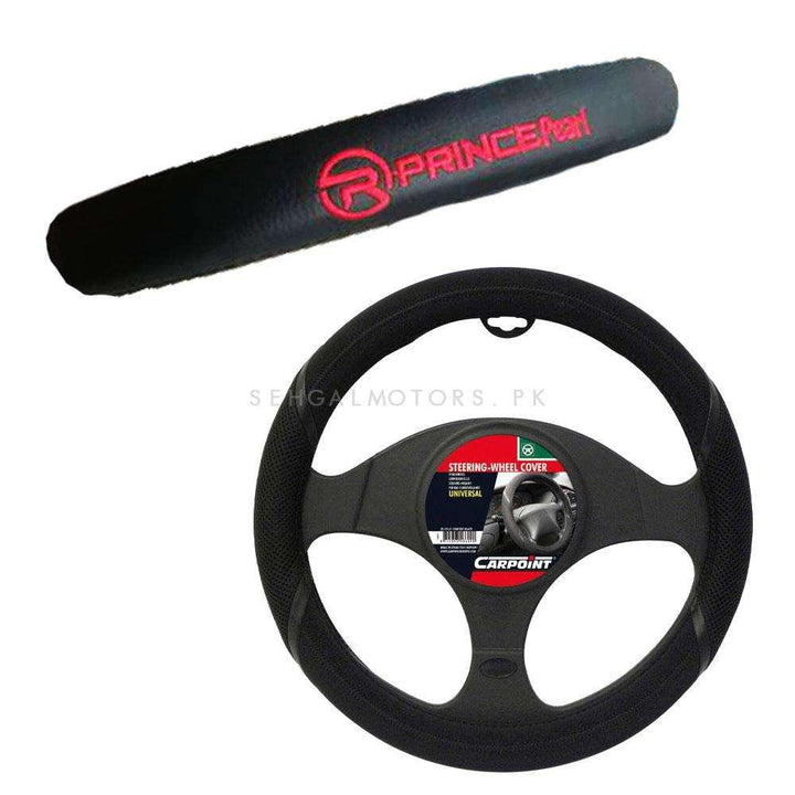 Prince Pearl Special Steering Cover With Logo - Long Life | Best Steering Cover SehgalMotors.pk