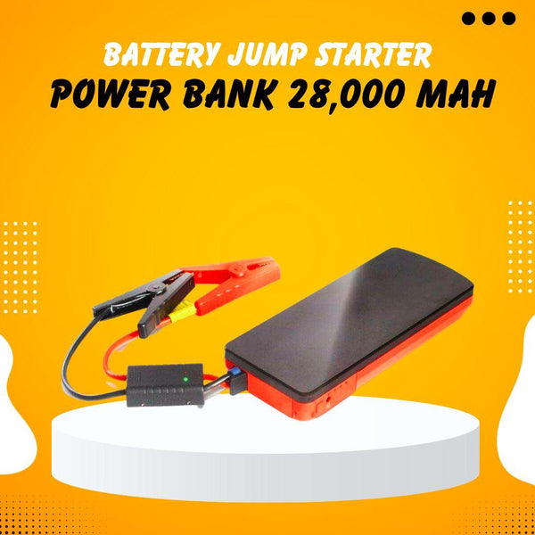 Professional Car Battery Jump Starter Power Bank - Starts a Car - 28,000 MAH SehgalMotors.pk