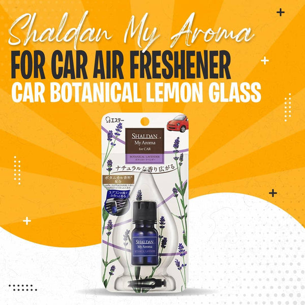 Shaldan My Aroma for CAR Air Freshener Car Botanical Lemon Glass - 5ML SehgalMotors.pk