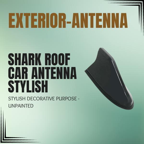 Shark Roof Car Antenna Stylish Decorative Purpose - Unpainted SehgalMotors.pk