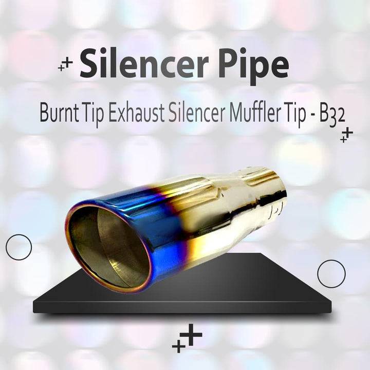 Silencer Pipe Burnt Tip Exhaust Silencer Muffler Tip - B32 SehgalMotors.pk