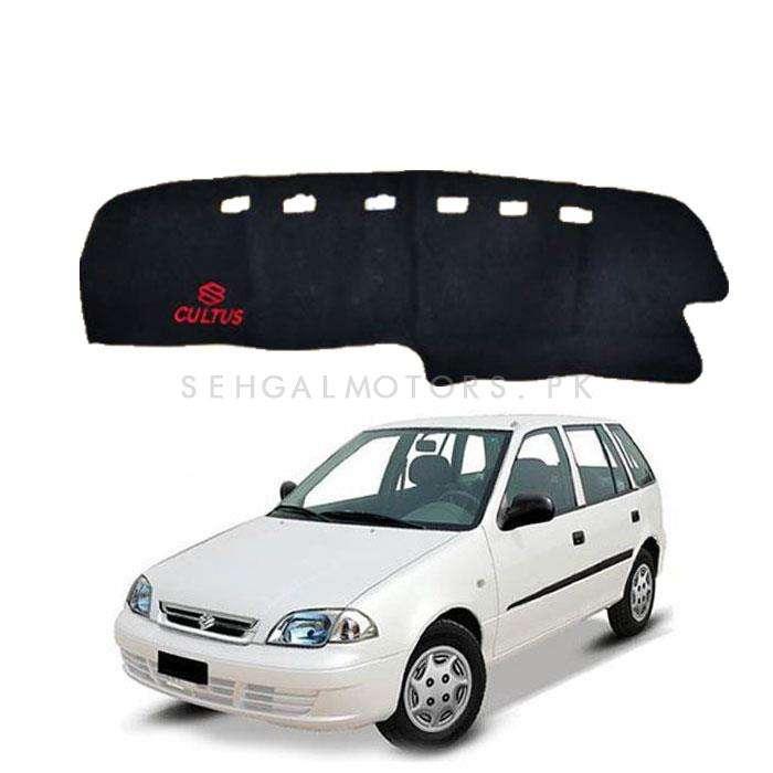 Suzuki Cultus Dashboard Carpet For Protection and Heat Resistance with Suzuki Logo Old Model - Model 2000-2016 SehgalMotors.pk